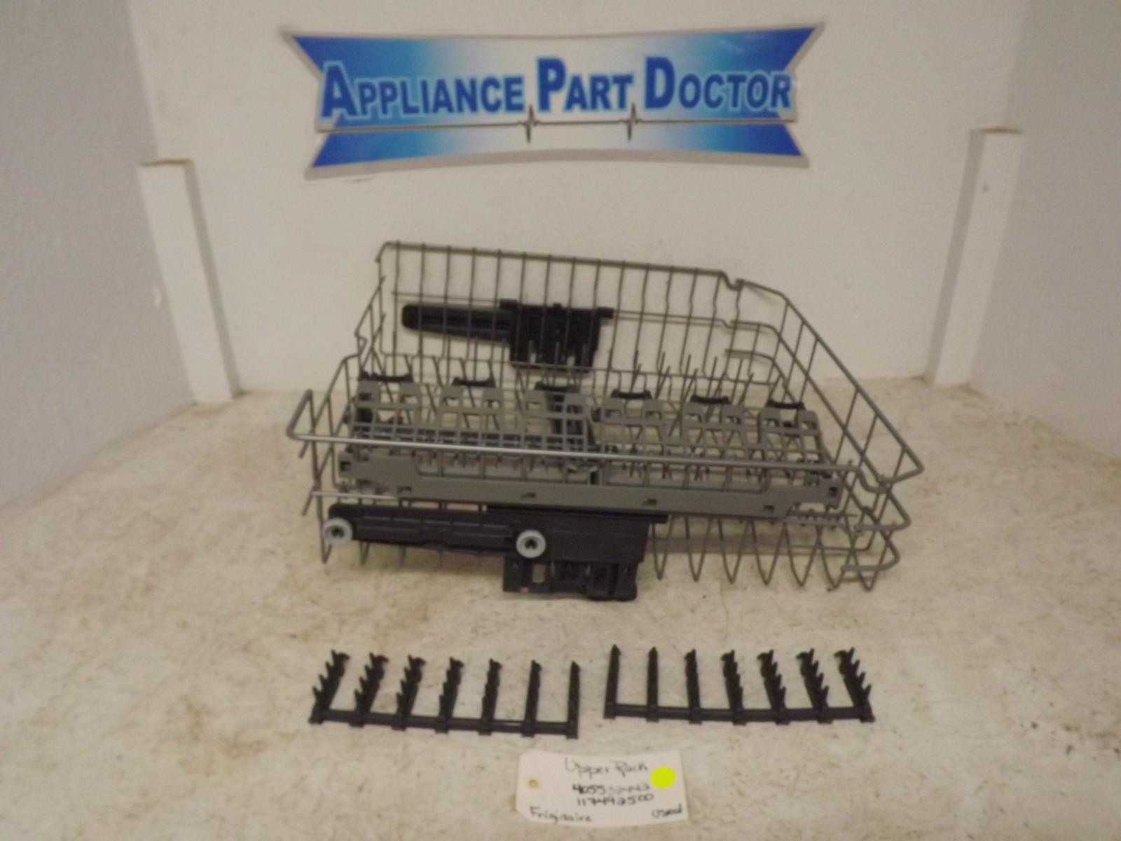 Frigidaire Dishwasher 405538442 117492510 Upper Rack Used Frigidaire Dishwasher 405538442 117492510 Upper Rack Used